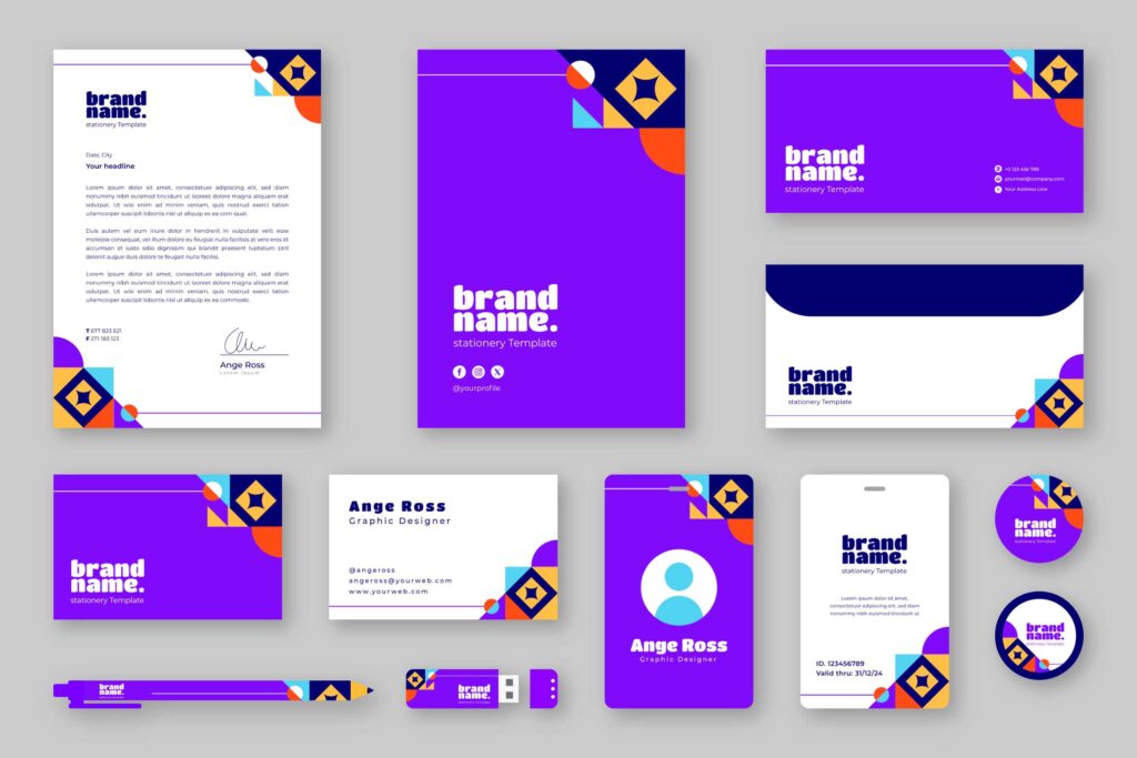 Brand Collateral Design Branding | Concave Media Ventures | Digital Marketing